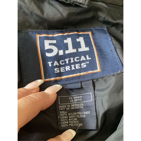5.11 Tactical Mens All Weather Waterproof Black Jacket Size 3X - Picture 13 of 16